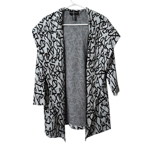 Frank Lyman Open Front Cardigan Sz 8 Metallic Fall Winter Career Office Teacher - Picture 1 of 10